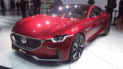 馬云造的首輛名爵互聯網電動超跑,你給幾分?